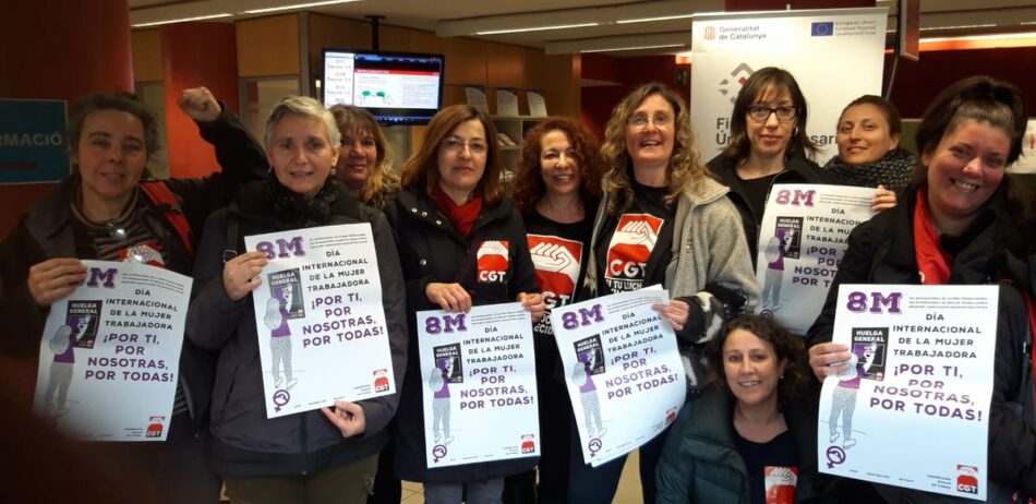 CGT-Barcelona registra la Huelga General de 24 horas para el 8 de marzo