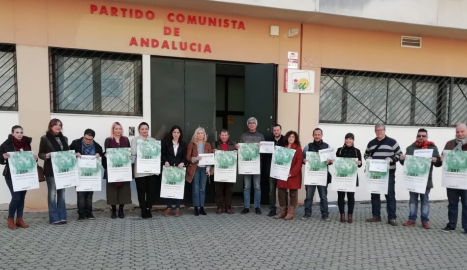 IU Sevilla llama a la movilización el 28F a quiénes no estén dispuestos a resignarse frente a la pérdida de derechos