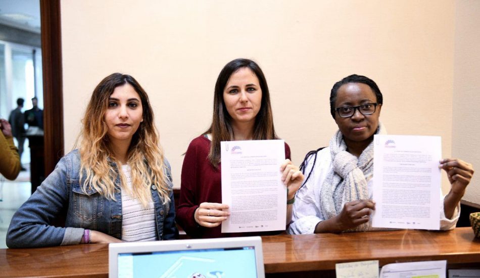 Unidos Podemos contra el olvido de las víctimas en las fronteras