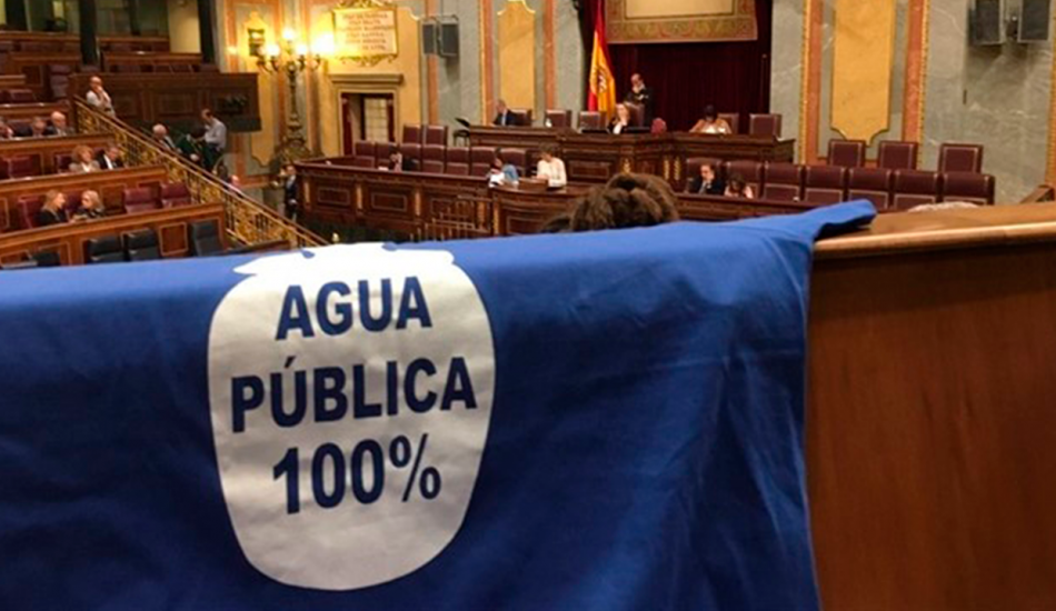 «Con Unidas Podemos el agua volverá a ser un derecho humano y no un negocio financiero»