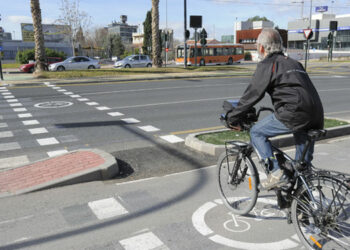 Cambiemos Murcia propone una conexión de carriles bici de acceso a Puente Tocinos