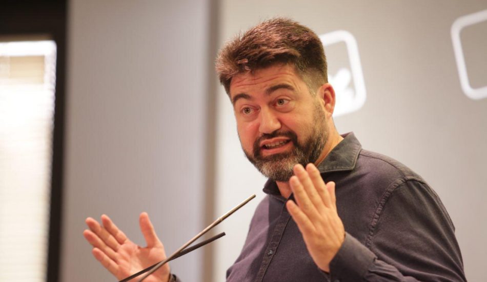 IU presenta a Carlos Sánchez Mato como su cabeza de lista a las elecciones muncipales