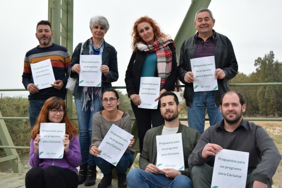 Podemos e IU en Cártama llegan a un acuerdo programático para concurrir a las elecciones municipales