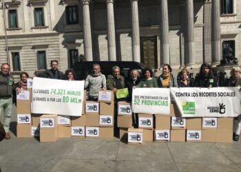 Recortes Cero – Grupo Verde presenta las candidaturas en las 52 circunscripciones con 80 mil firmas