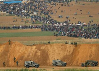 Gaza se manifiesta en el primer aniversario de la Gran Marcha del Retorno