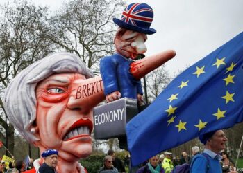 Masiva manifestación en Londres para reclamar un nuevo referendum sobre el Brexit