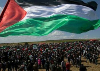 Los palestinos protagonizan una movilización masiva en el primer aniversario la Marcha del Gran Retorno