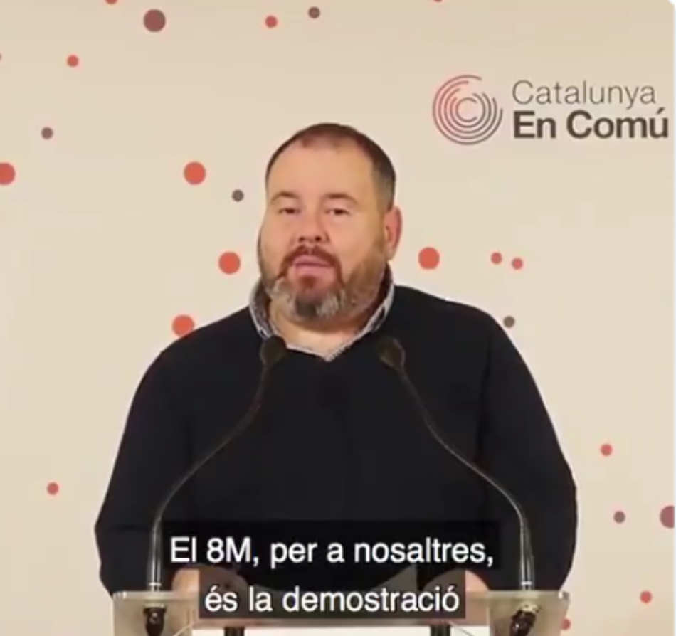 Mena: “Hi ha dos projectes pel 28A: anar a Madrid a fer política o renunciar-hi, com ha fet Puigdemont”