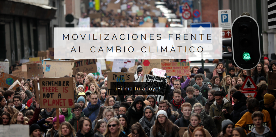 Investigación y Acción por el Clima presenta el manifiesto: «En apoyo a las movilizaciones juveniles frente al cambio climático: No podemos seguir robándoles el futuro»