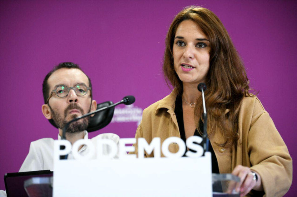 Unidas Podemos propone prohibir a bancos y fondos de inversión tener acciones en medios de comunicación y financiar campañas electorales