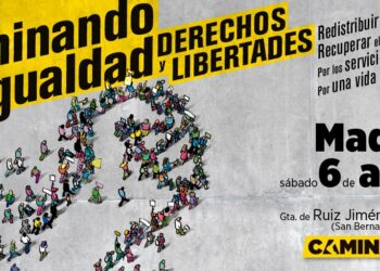 Más de 200 colectivos se manifestarán hoy en Madrid en la movilización Caminando