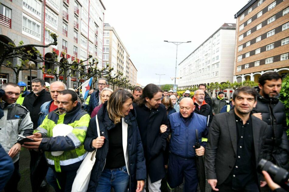 Iglesias avisa a españoles que extrema derecha llega para quedarse