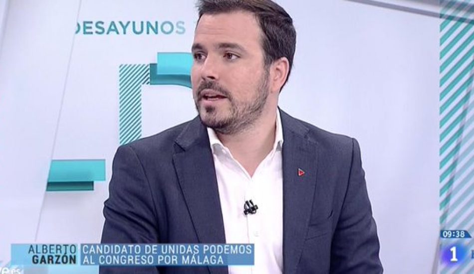Alberto Garzón considera que “cuanto mejor resultado tenga Unidas Podemos” será “menos probable” que Sánchez y Rivera pacten y formen gobierno