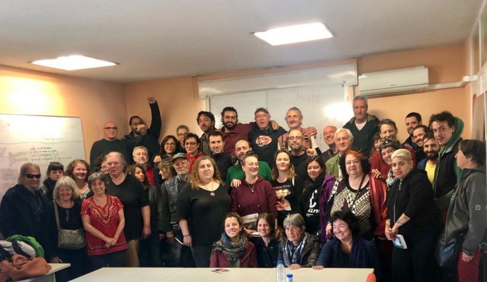 La Red Europa Zapatista se reúne en Madrid para mostrar su apoyo al EZLN, CNI y CIG al grito de “¡No están solos!”