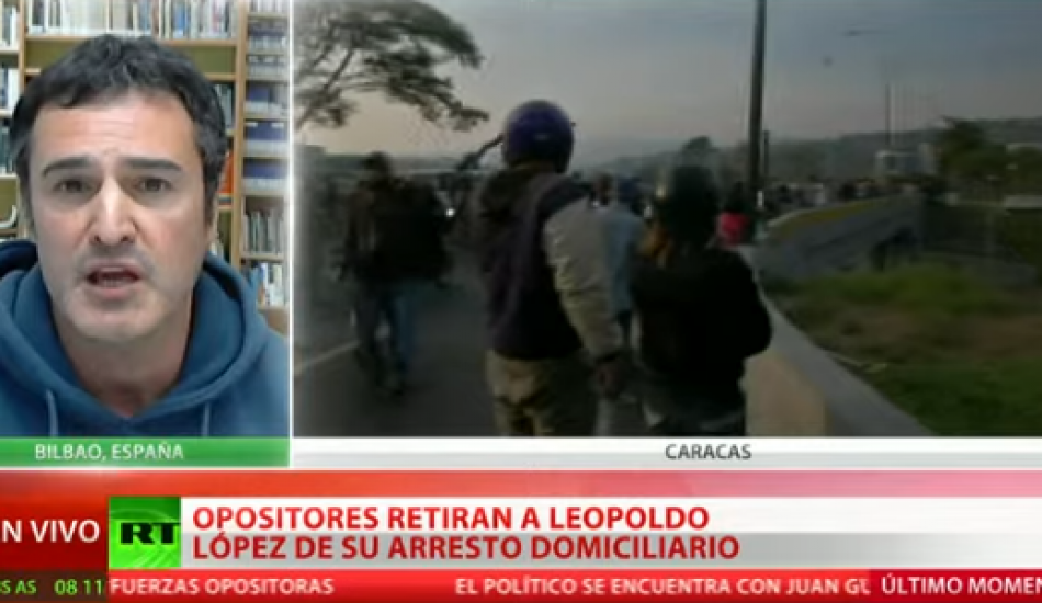 `Este nuevo golpe de estado busca la dosis de violencia que justifique la intervención en Venezuela´: Cubainformación TV en Russia Today