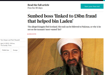The Sunday Times: Sucesivos gobiernos británicos permitieron deliberadamente la financiación de Al Qaeda