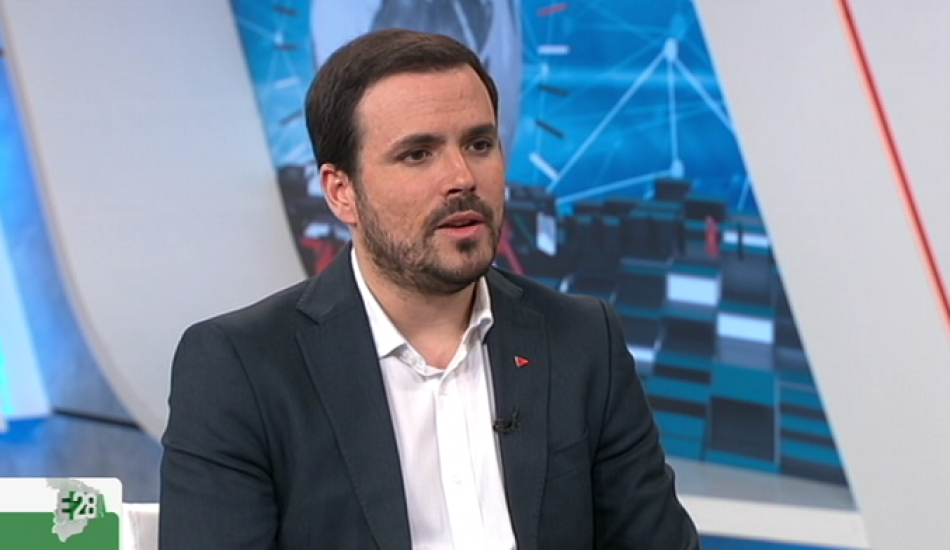 Alberto Garzón avisa que Sánchez “en absoluto” ha descartado pactar con Rivera y que si les dan los números habrá “presiones internas y de los poderes económicos” para hacerlo