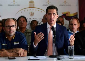 Guaidó saluda una intervención militar extranjera en Venezuela