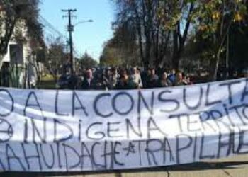 Nación Mapuche. Comunidades marcharon en contra de Consulta Indígena y privatización de tierras