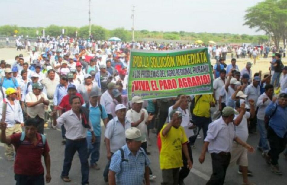 Perú: Contundente y combativo paro agrario que abarcó a más de medio millón de productores