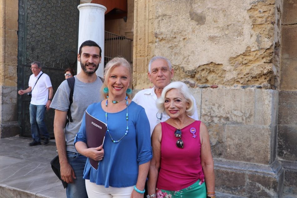 Podemos cobrará el IBI a la Iglesia para que la Mezquita “deje de ser un paraíso fiscal”