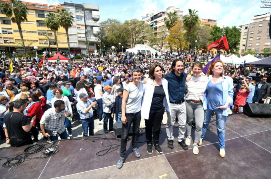 Pablo Iglesias en Barcelona: «Ada Colau ha convertido el ‘Sí se puede’ en política de Gobierno»