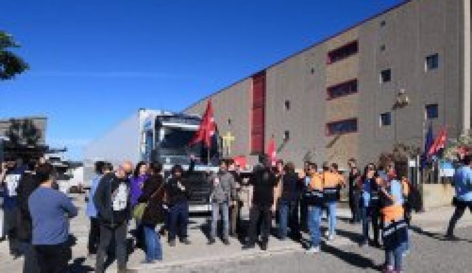 La vaga a Logista Pharma compleix el seu 16è dia i entra en una nova fase