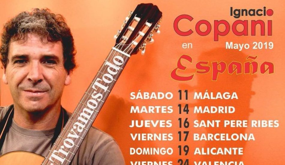 Ignacio Copani:“A España me unen sus luchas y su poesía”