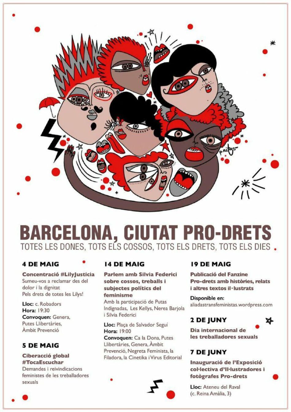 Un centenar déntitats i 250 activistes donen suport al comunicat «Barcelona Ciutat Pro-drets»