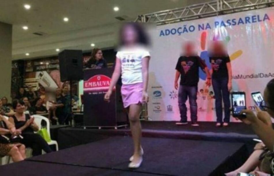 Repudio en Brasil a un desfile de chicos para adoptar