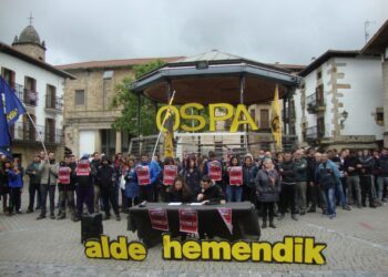 OSPA!, contra el control social de la policía foral y la Guardia Civil en Altsasu