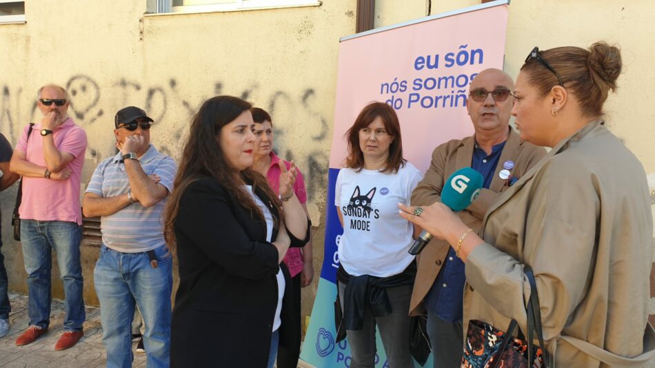 Vanessa Angustia denuncia a situación da EDAR do Lagares en Vigo