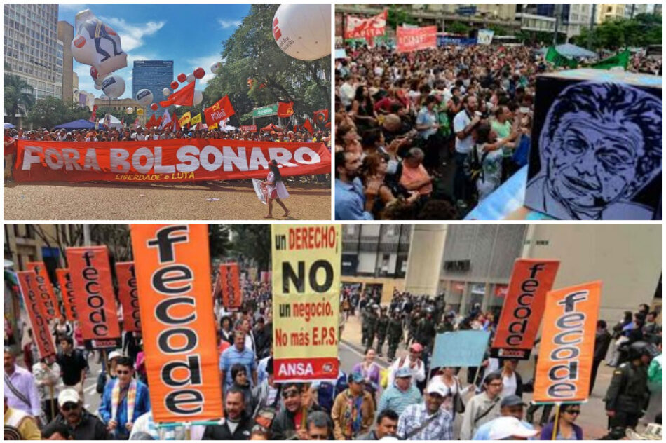 Crece ola de protestas en Latinoamérica contra políticas neoliberales