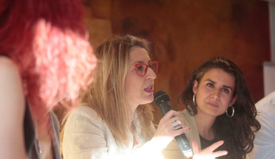 María Eugenia Rodríguez Palop, en Badajoz: “La despoblación tiene mucho que ver con el exceso de concentración de la riqueza»