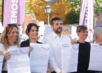 Unidas Podemos IU-Madrid En Pie firma un contrato de compromiso y lealtad con la ciudadanía