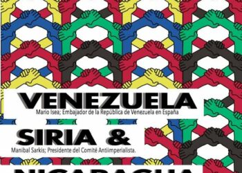 Venezuela, Siria y Nicaragua: La misma lucha, la misma causa antiimperialista. Acto en Barcelona