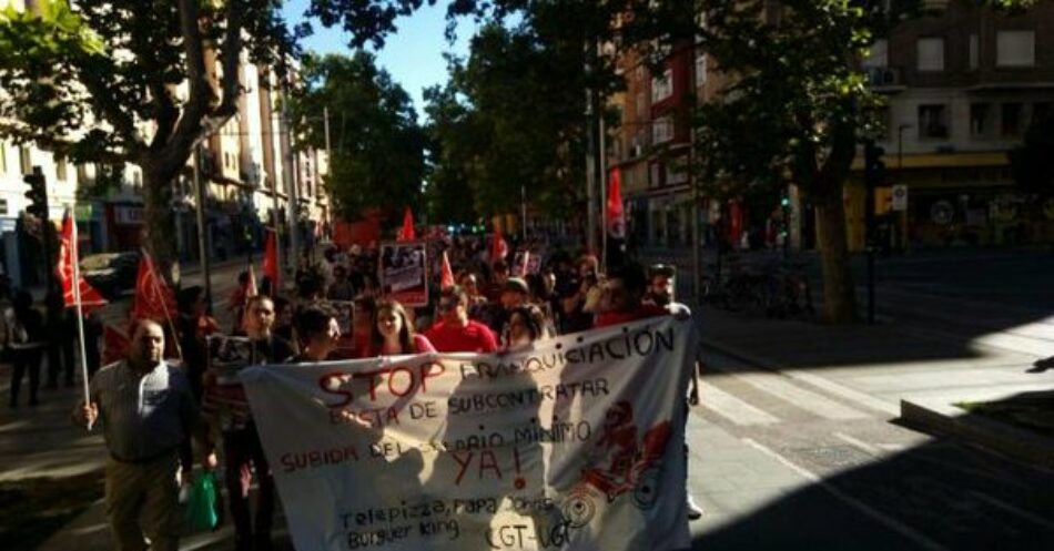 La plantilla de Telepizza en Zaragoza irá a la huelga el 29J ante la negativa de la empresa a aplicar la subida del salario mínimo aprobada por el Gobierno