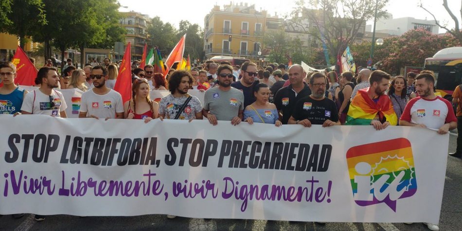 IU Andalucía reivindica la defensa de los derechos LGTBI como uno de sus pilares fundamentales