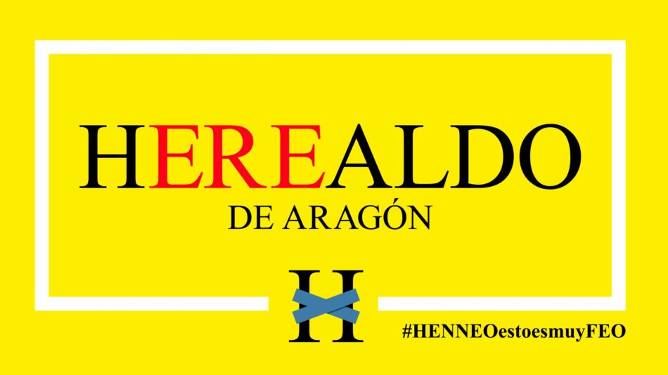 El neoliberalismo pone en la calle al 20% de la plantilla de el Heraldo de Aragón