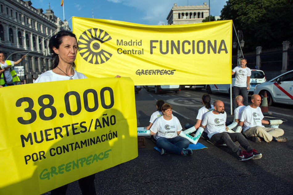 Greenpeace responsabiliza de las sanciones anunciadas por la UE a los gobiernos que anteponen los coches a la salud