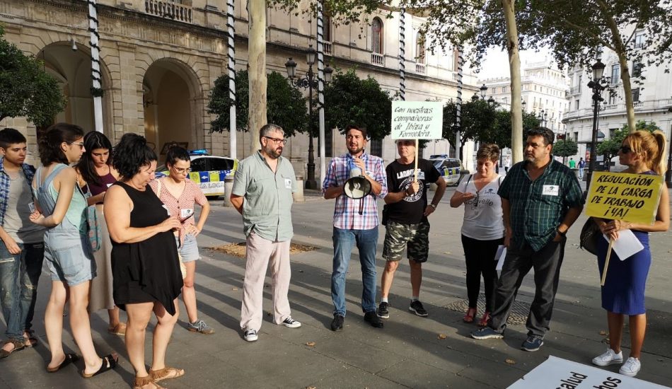 Adelante Andalucía defiende los derechos de las camareras de piso de Sevilla