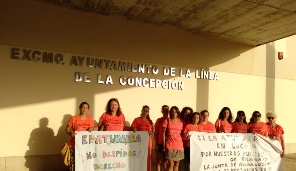 CGT apoyará todas las concentraciones de las trabajadoras de la empresa ASISTTEL despedidas por la Junta de Andalucía y anuncia nuevas acciones sindicales para el mes de septiembre en el Campo de Gibraltar