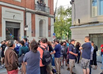 Libres y Combativas: «¡No al Madrid de la especulación y la corrupción de Almeida y Villacís!»