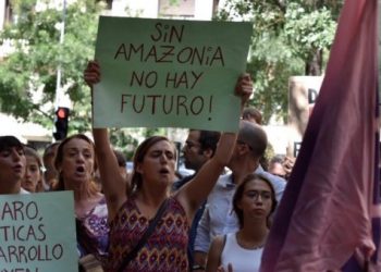Fridays For Future denuncia la actitud de la embajada de Brasil en España