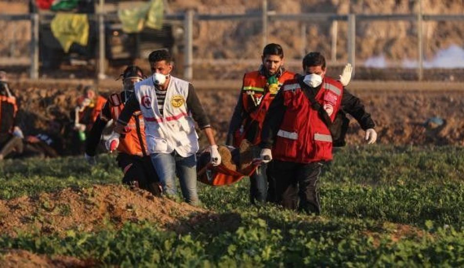 Al menos 50 palestinos heridos por represión israelí en Gaza