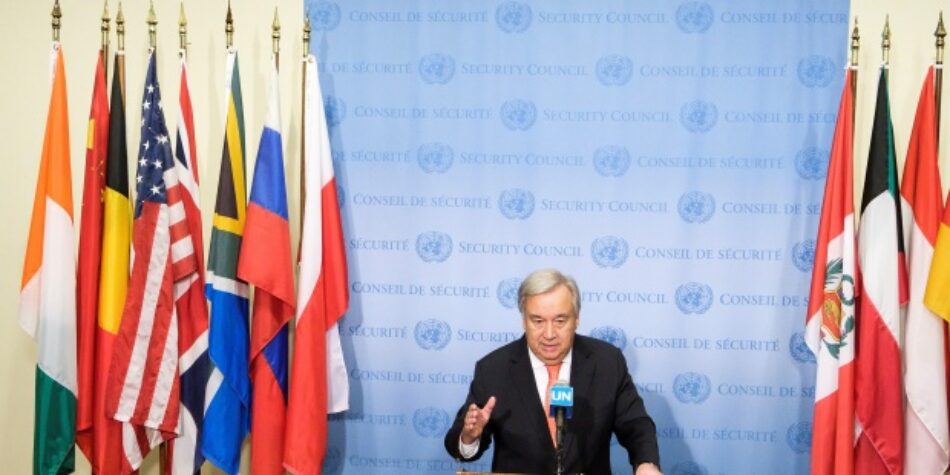 António Guterres (ONU): «este julio ha igualado, si no superado, el mes más caluroso de la historia»