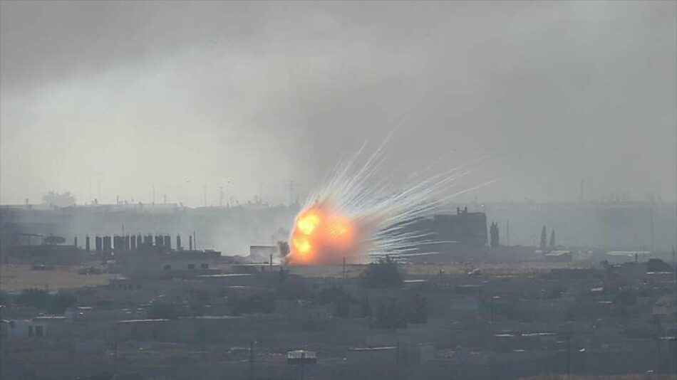 Turquía bombardea ciudad siria con “agentes químicos desconocidos”