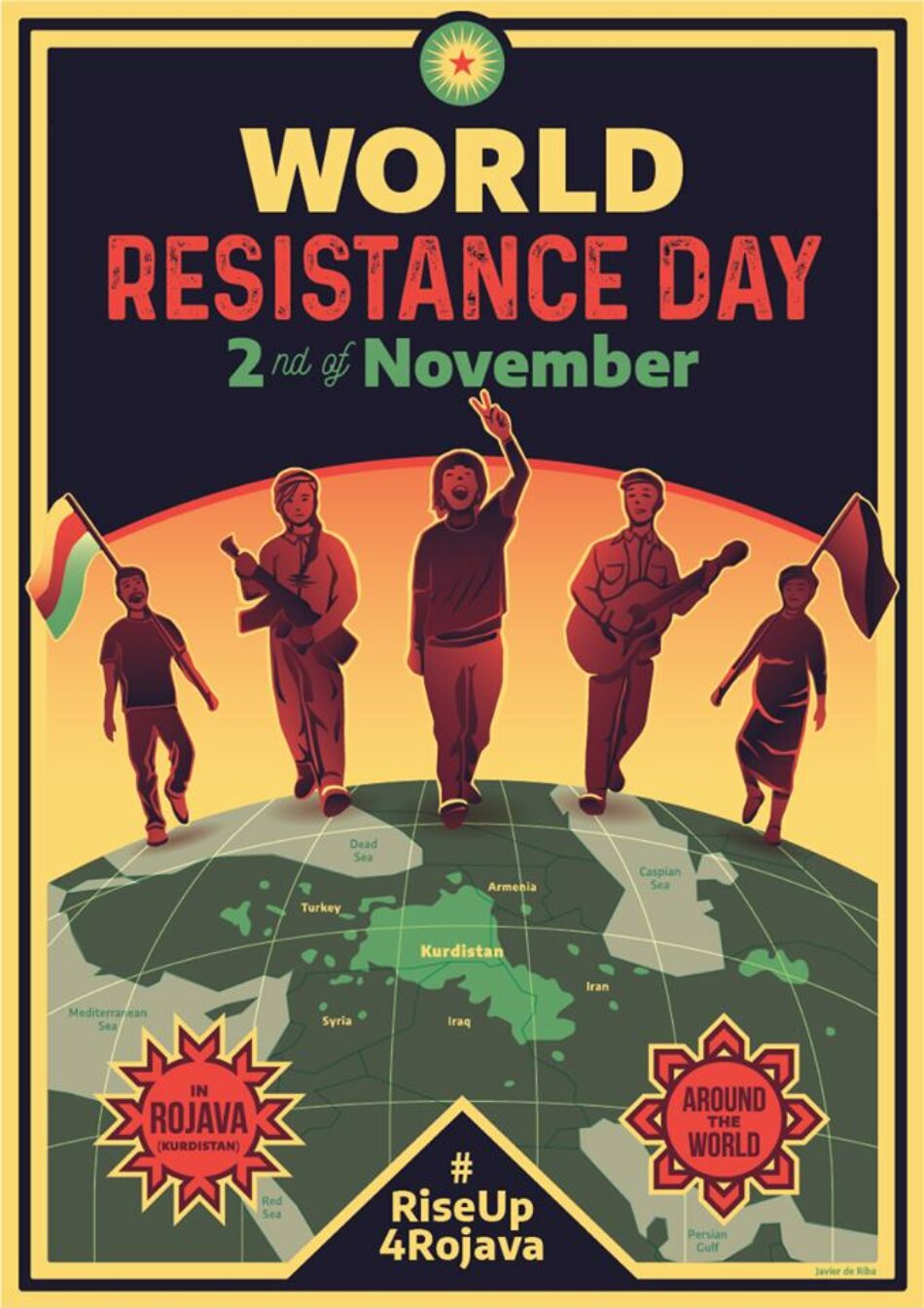 Día de acción mundial para Rojava: 2 de noviembre