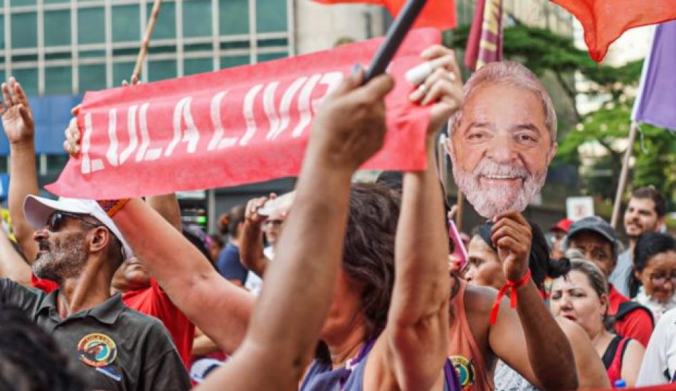 Brasil. Convocatoria en defensa de Lula reune miles de personas en Sao Paulo