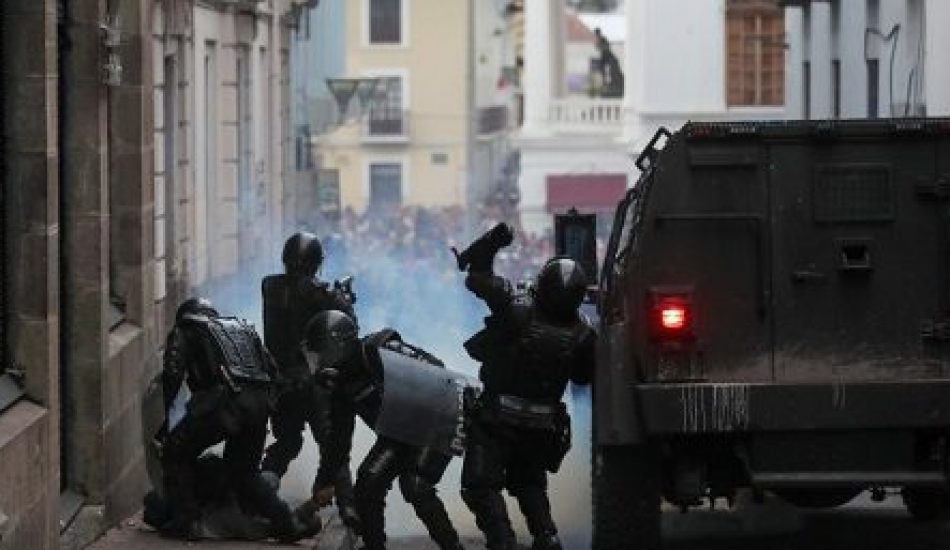 Ecuador. “Graves vulneraciones de derechos por agentes estatales”, concluye Alianza de Derechos Humanos